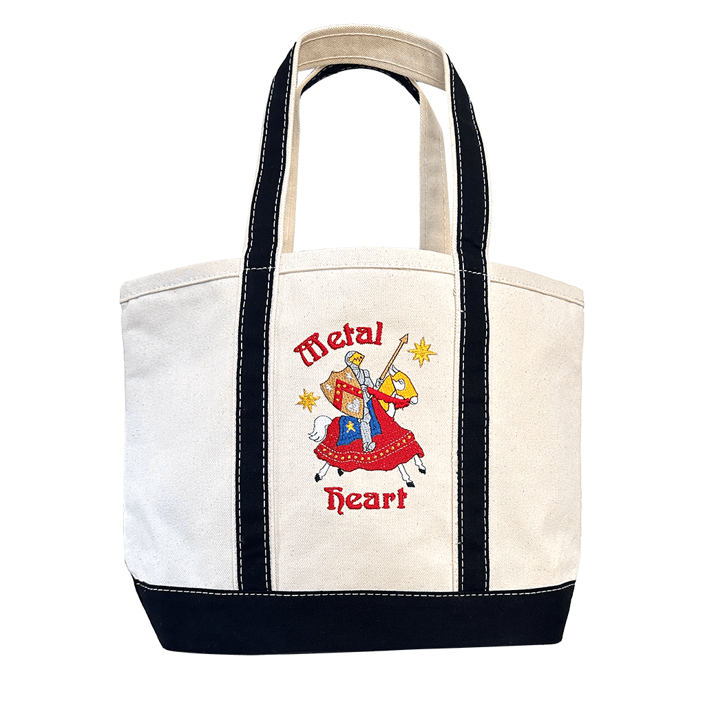 Metal Heart BiG Tote