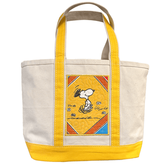 Snoopy BiG Tote Yellow