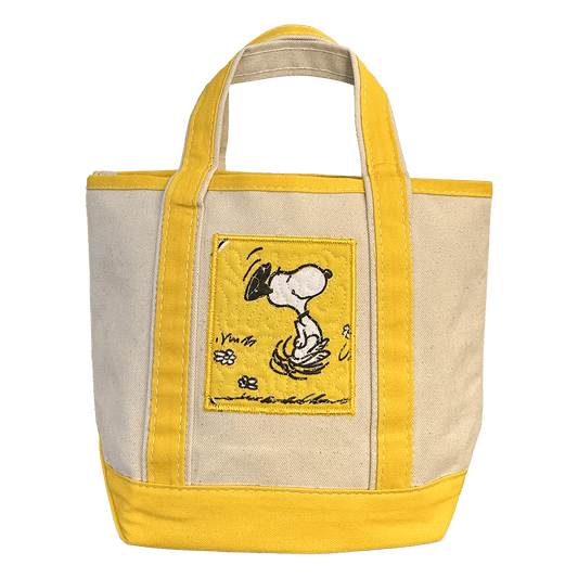 Snoopy mini Tote Yellow
