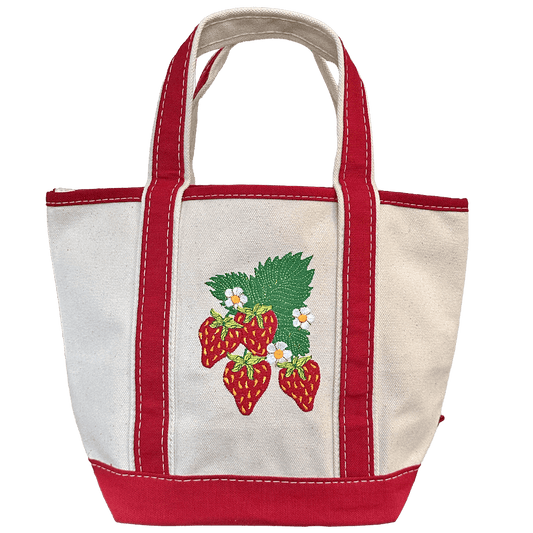 Strawberry red mini Tote